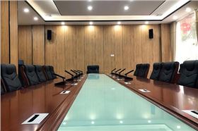 爵士龍會議室音響設備成功應用于湖南婁底市房產(chǎn)局-萬昌企業(yè)